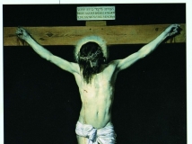 耶稣在被钉上十字架的时候可耻地硬了。